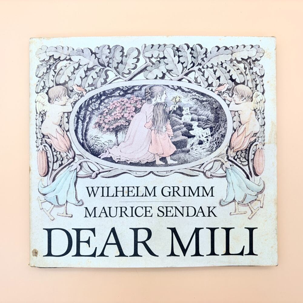 Dear Mili Maurice Sendak Wilhelm Grimm 1988 First Edition Hardcover DJ